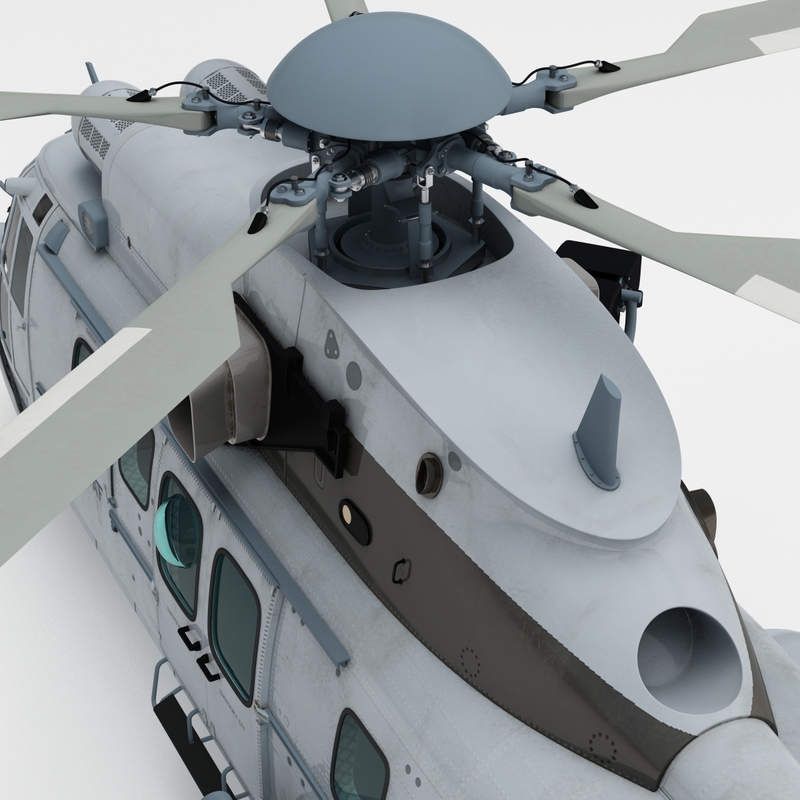 3d Model Euro Ec725 Caracal Tactical