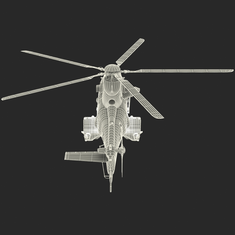 3d Model Euro Ec725 Caracal Tactical