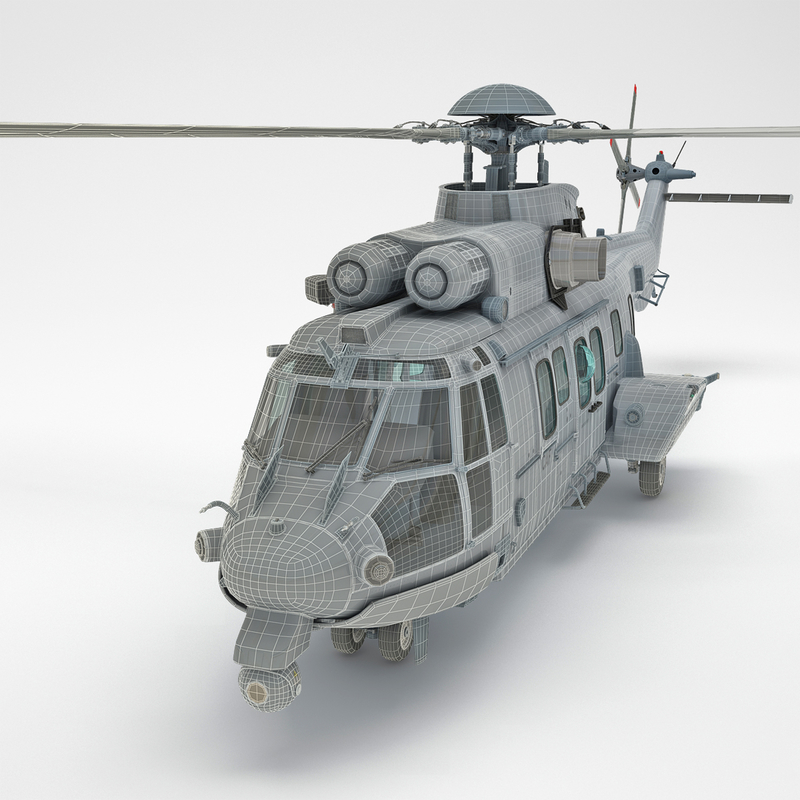 Eurocopter Ec725 Caracal Tactical 3ds