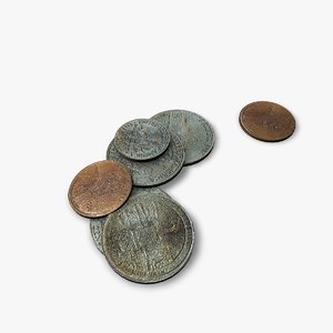 3ds max american america coins