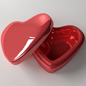 valentine box 3d model