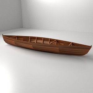 3ds max canoe