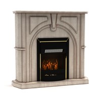 3dsmax fireplace