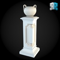 3d architectural modules model