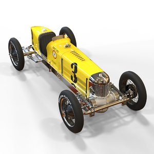3d miller racing car 91 model