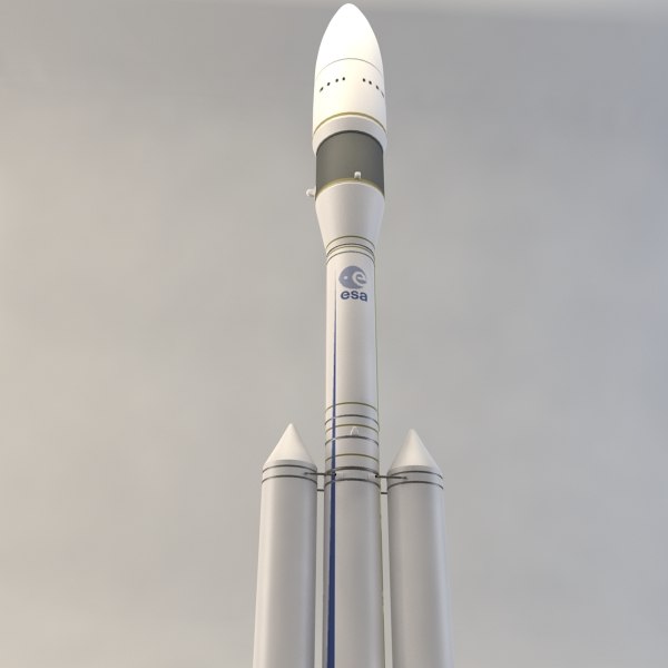 3d ariane 6 https://static.turbosquid.