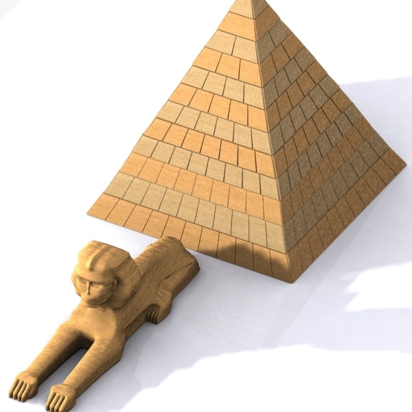 max car pyramid sphinx