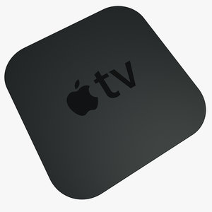 apple tv 3d model