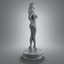female figurine art 3d model