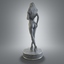 female figurine art 3d model