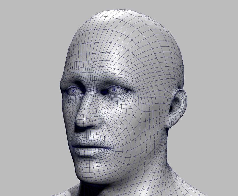 male human man 3d model