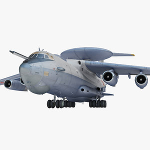 3d 3ds airborne control beriev a-50