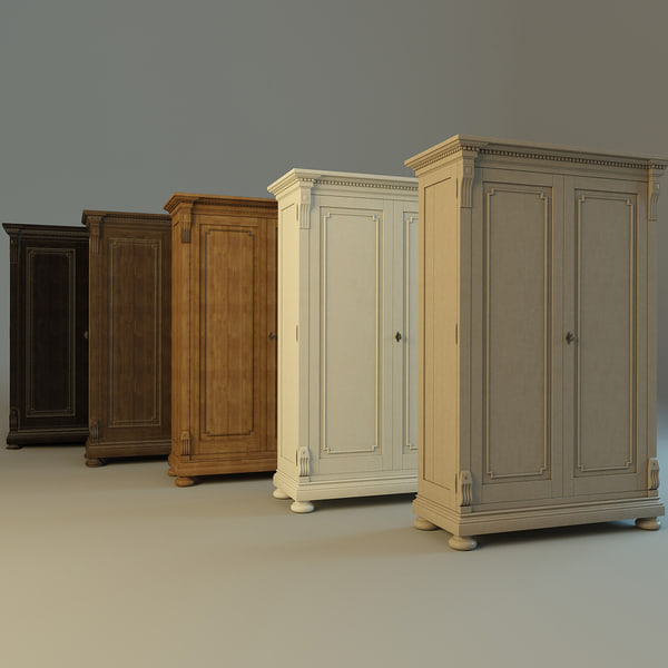 St James Armoire 3d Model