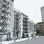 city block 3d model