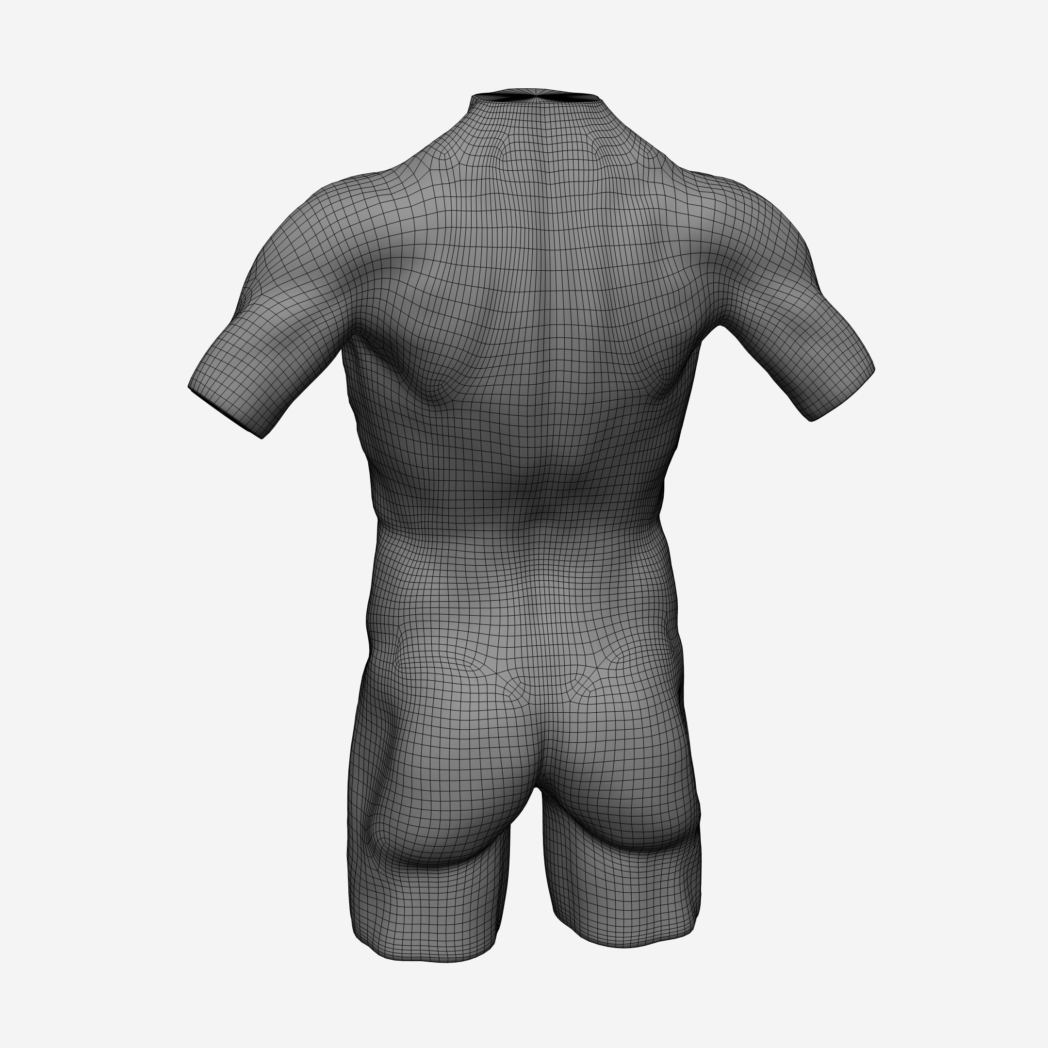 3d obj male mannequin