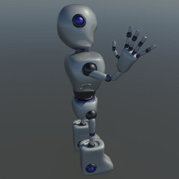 3d robot animation