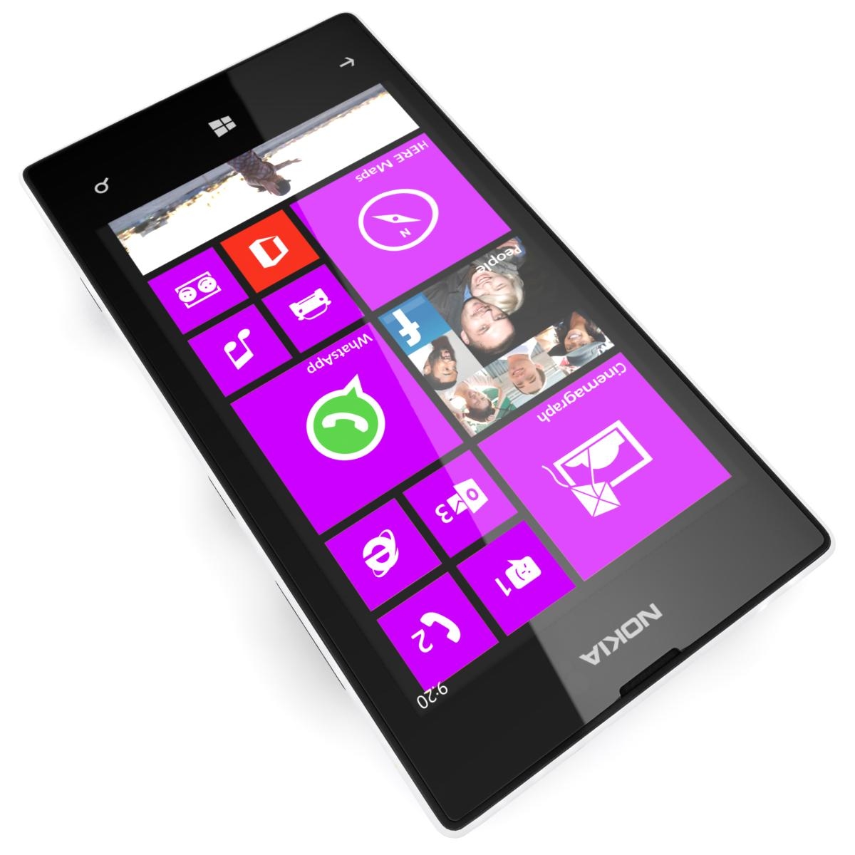 nokia lumia 520 white max