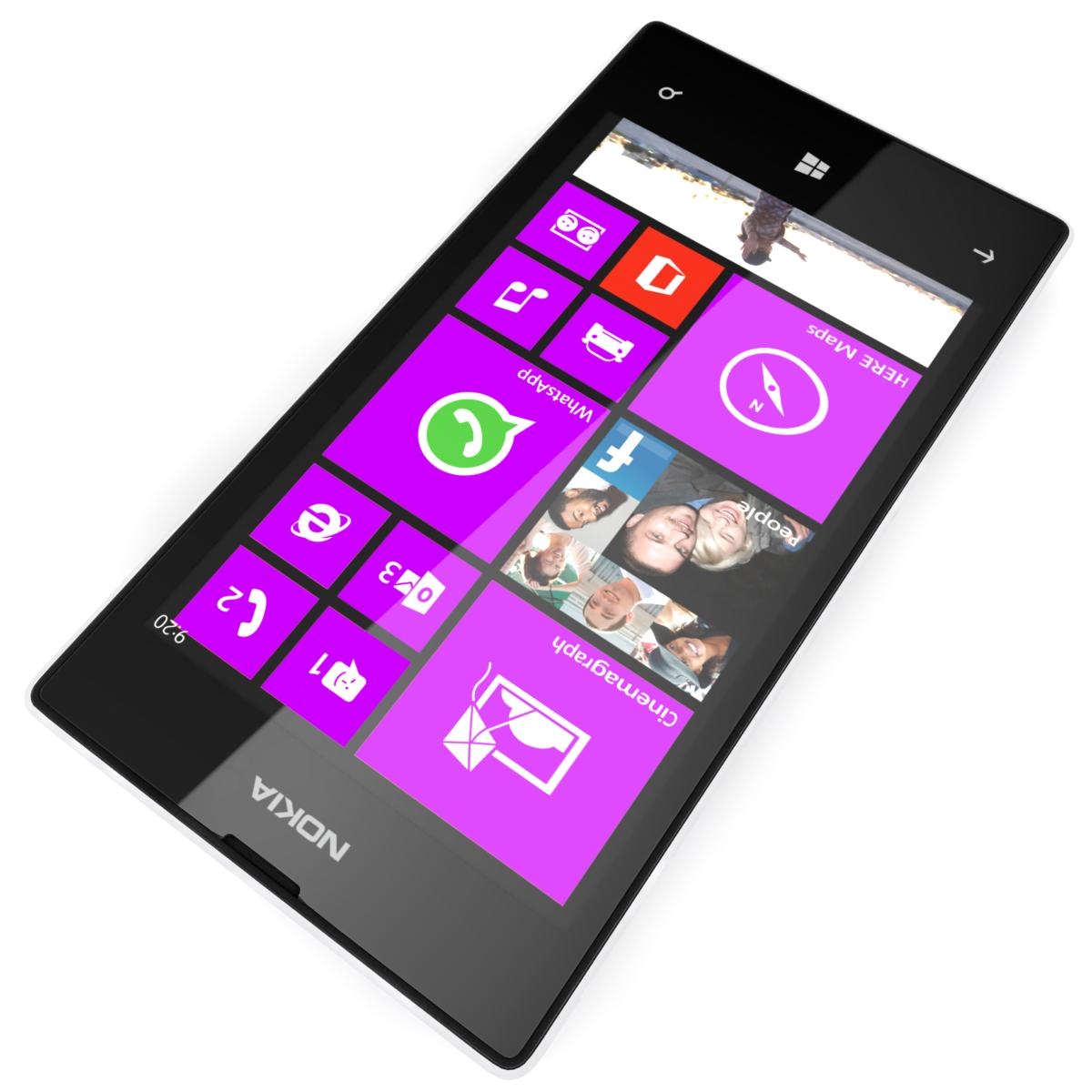 nokia lumia 520 white max