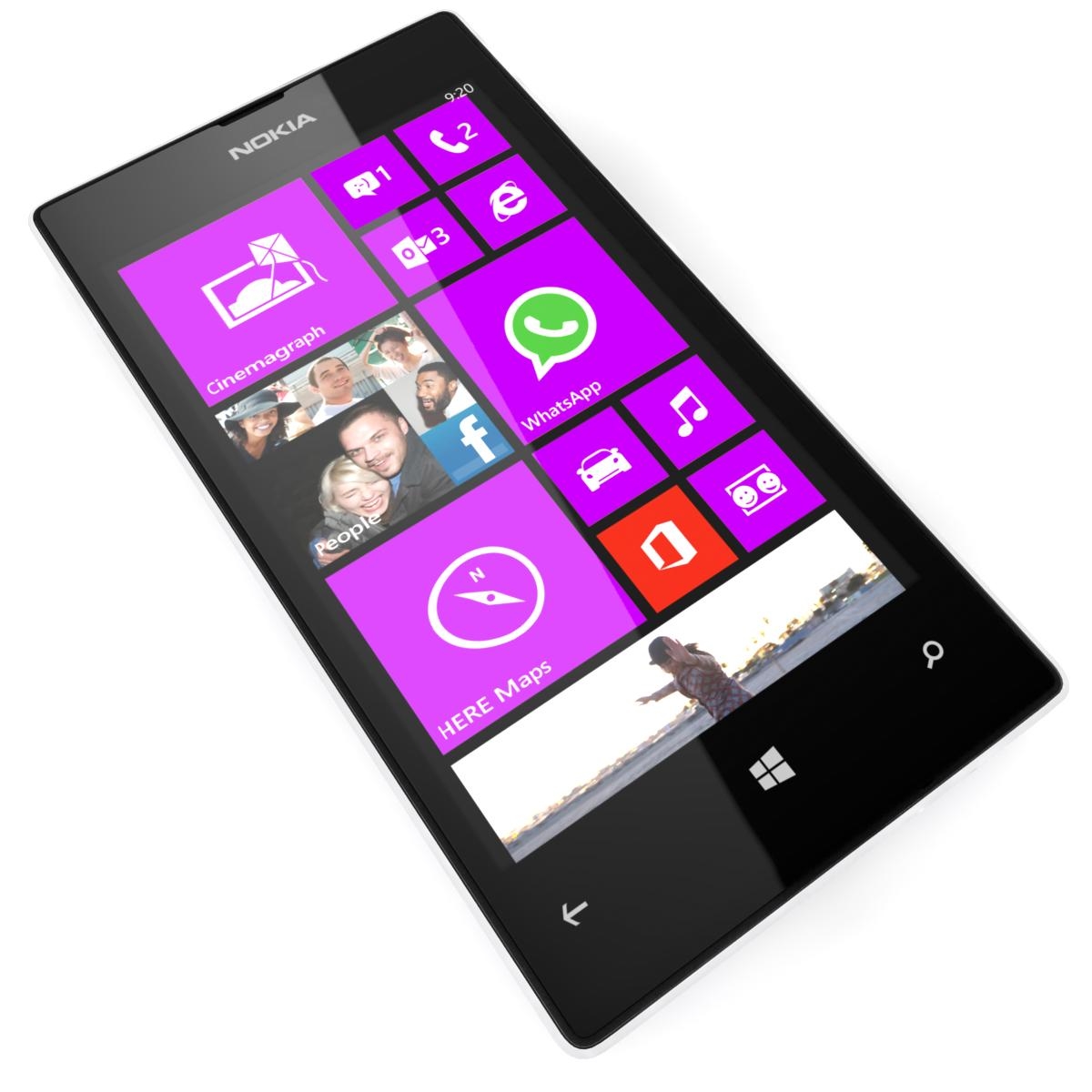 nokia lumia 520 white max