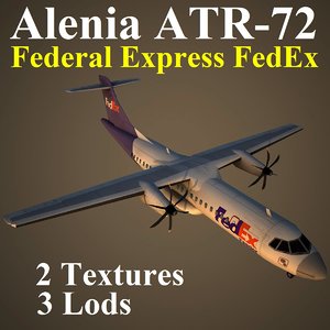 3d alenia fdx model