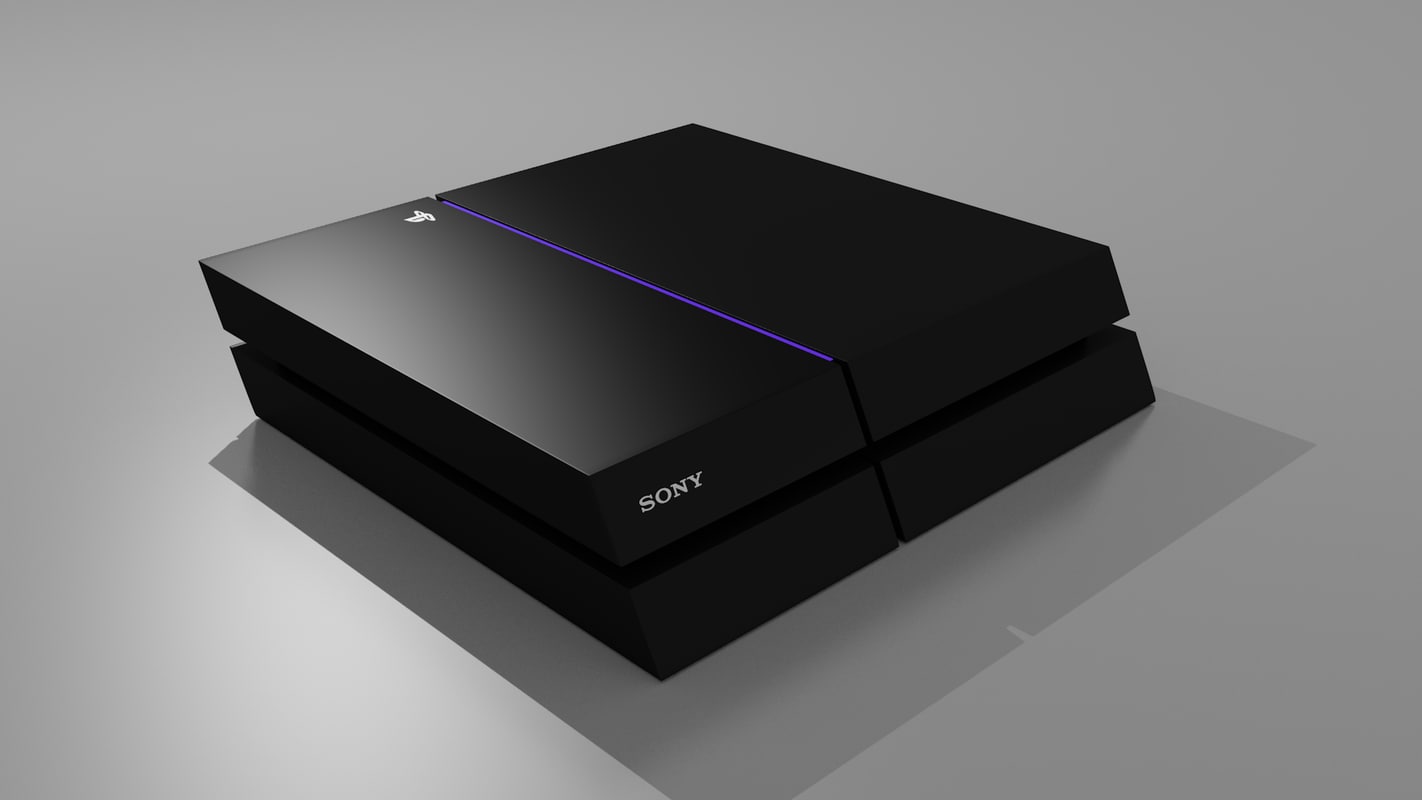 3d model playstation 4