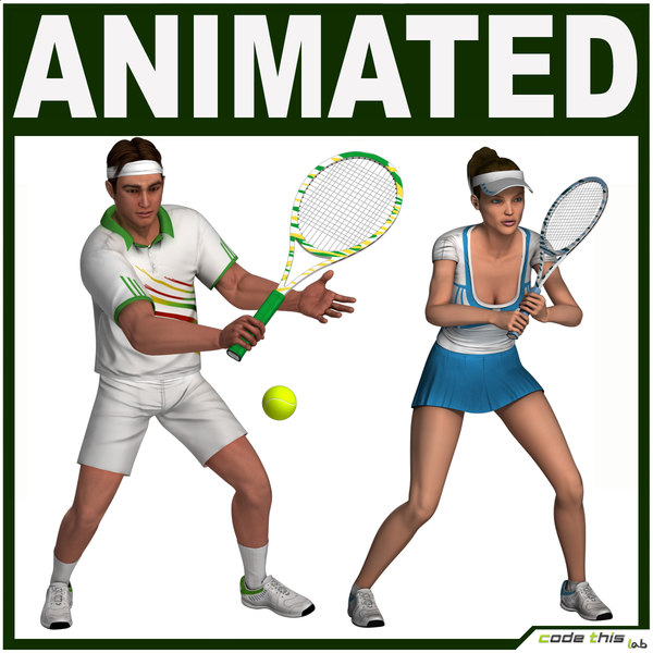 racket characters tennis player max