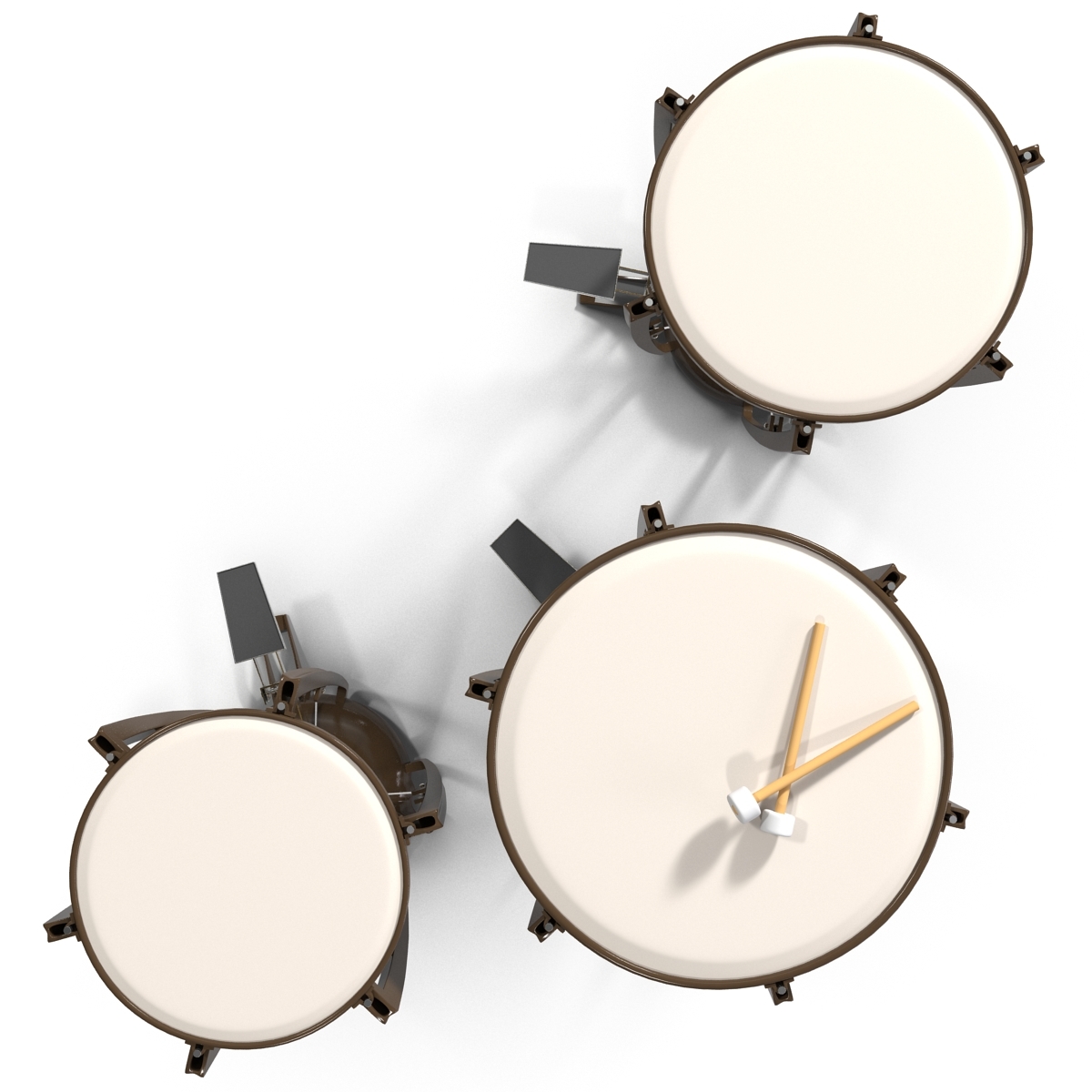 3d kettle drum model