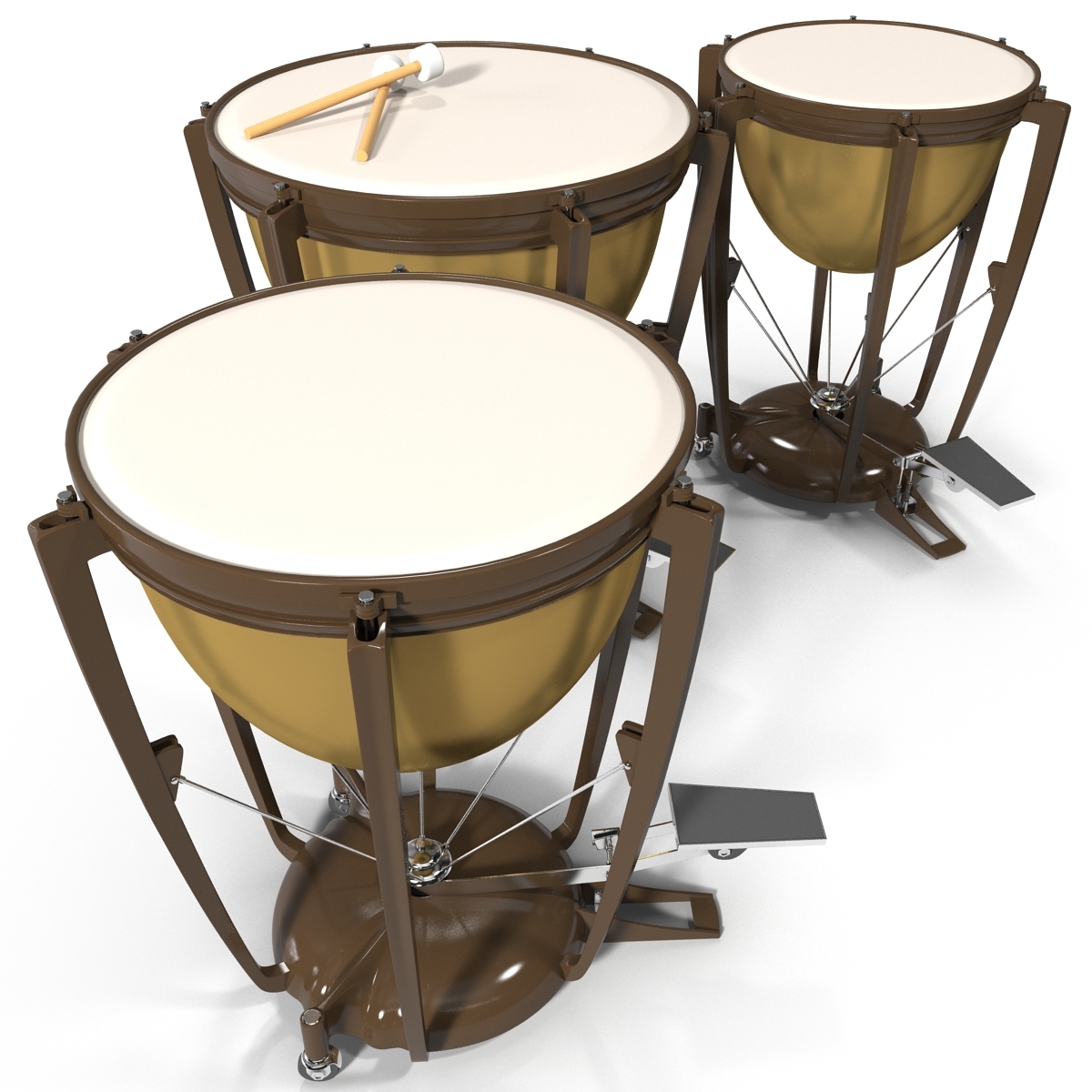 3d kettle drum model