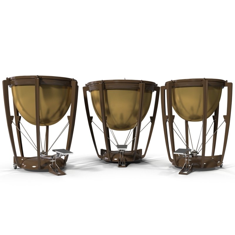3d kettle drum model