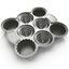muffin pan 3d model