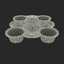 muffin pan 3d model