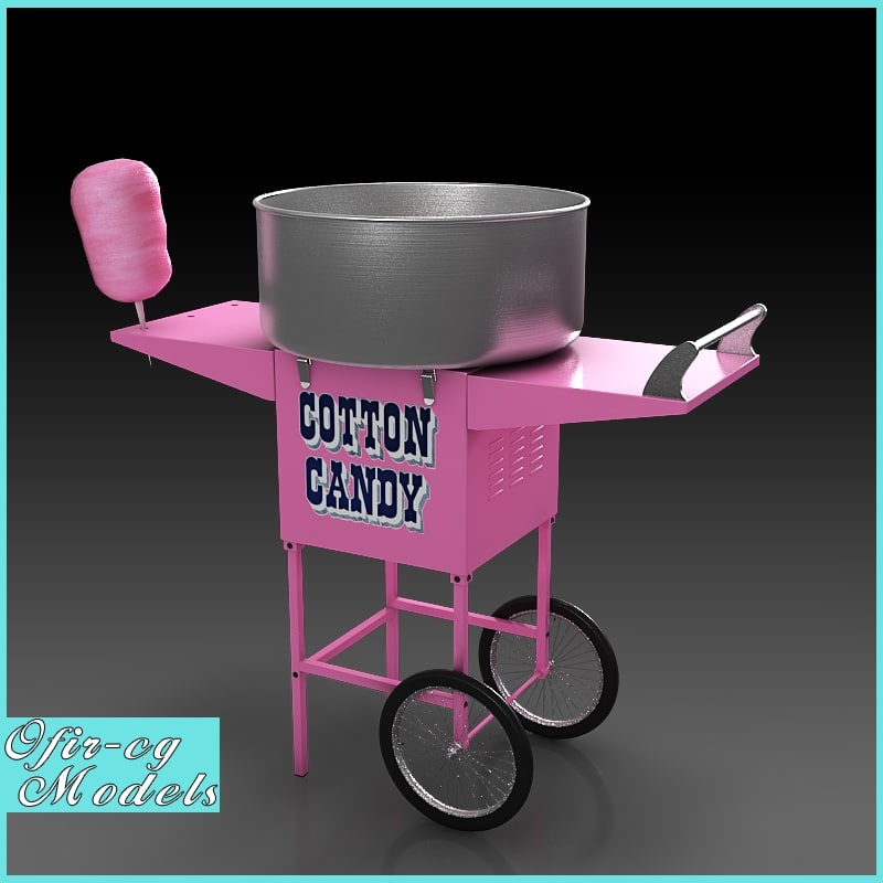 hand lpg cotton candy machine