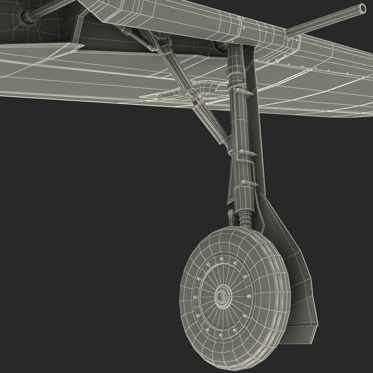 focke wulf fw 190德国第二次世界大战战斗机23d模型