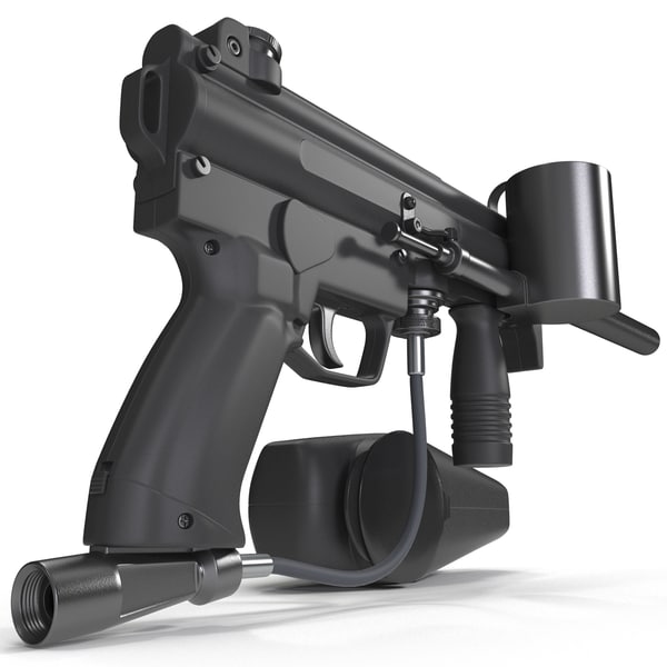 modèle 3D de Pistolet de paintball TurboSquid 777666