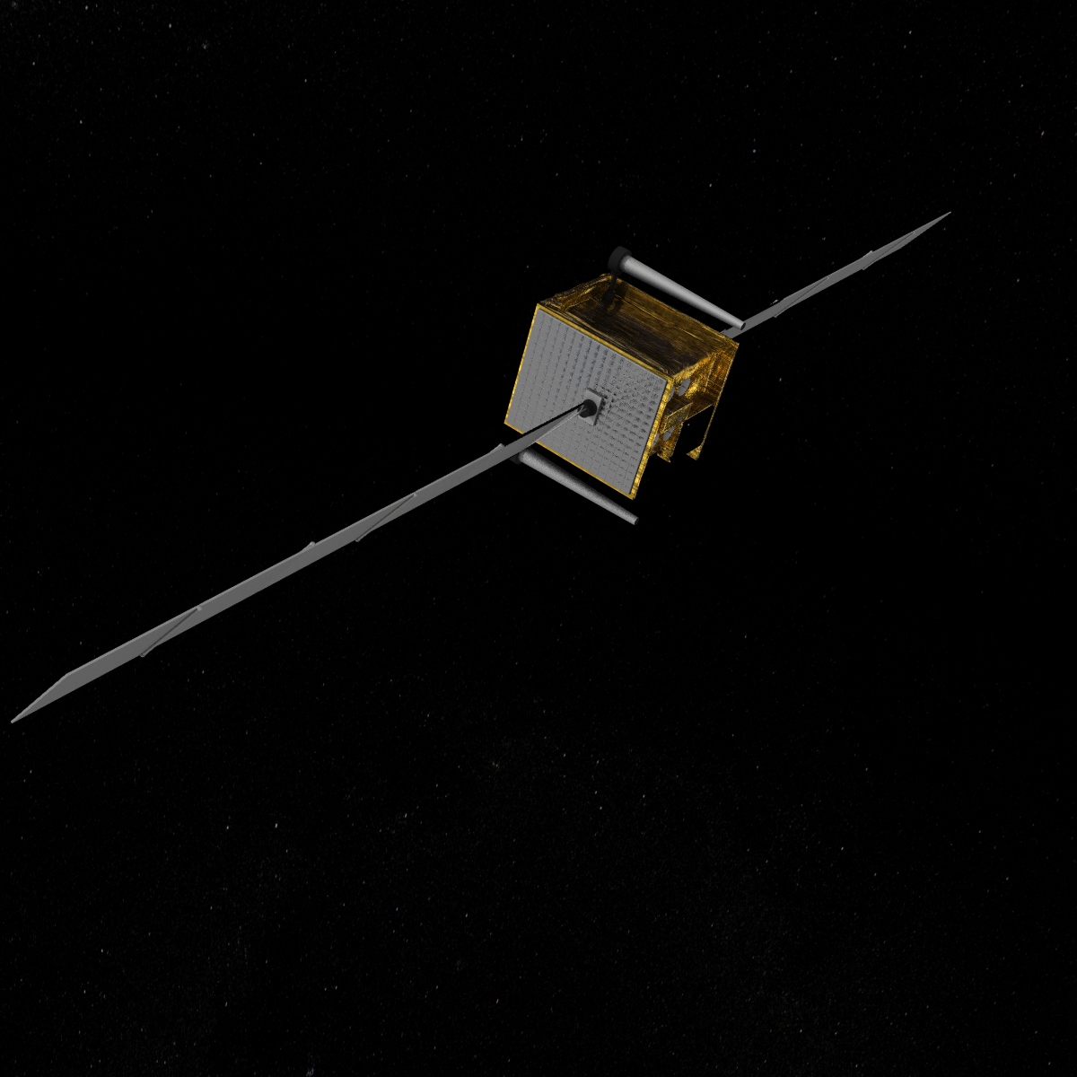 3d model skynet5 communications satellite