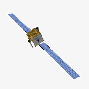 3d model skynet5 communications satellite