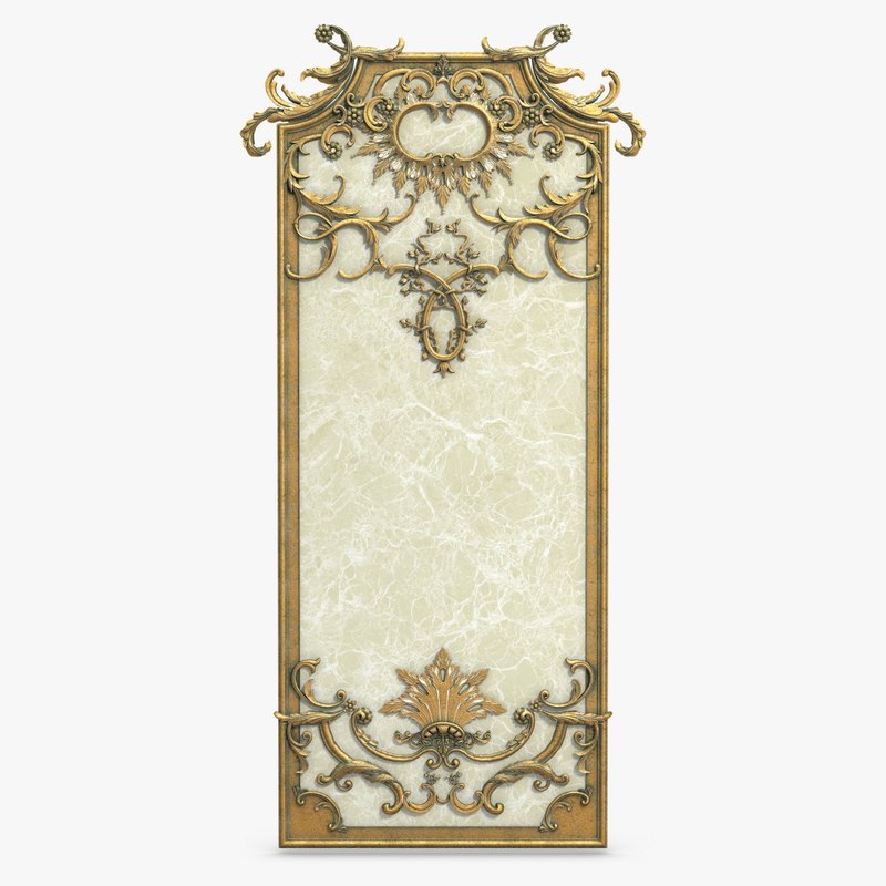 Wall Frame Decor frame decor 3d max Wall Frame Decor frame decor 3d max