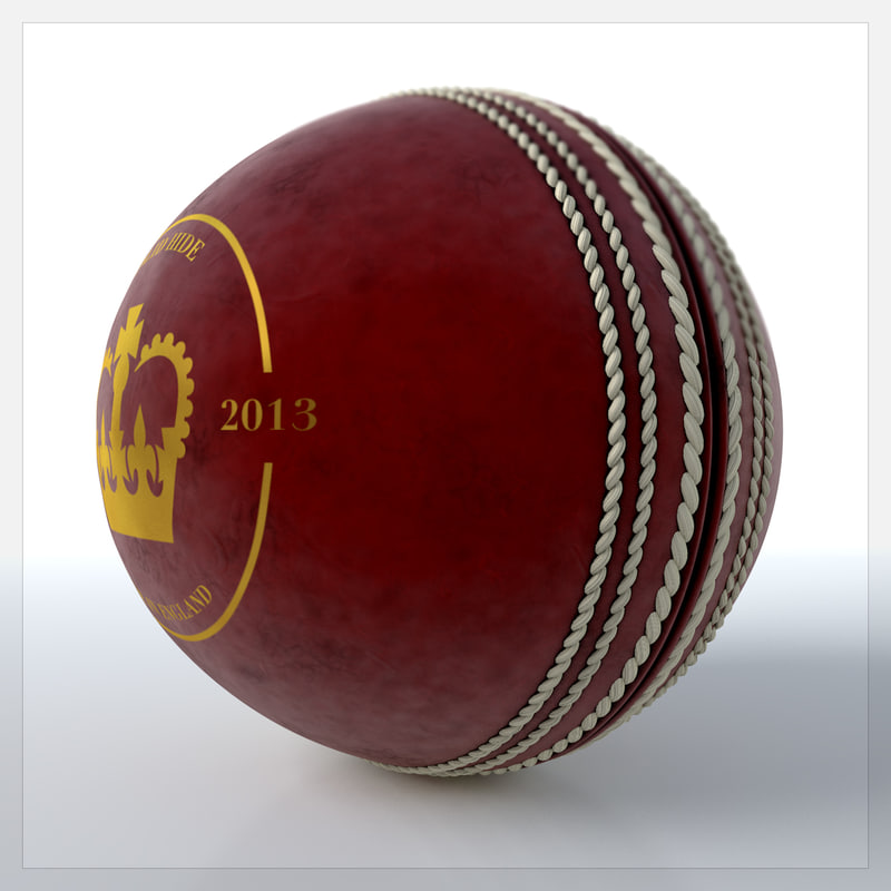 3d C4d Cricket Ball