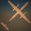 3d model bombardier dash 8 q400