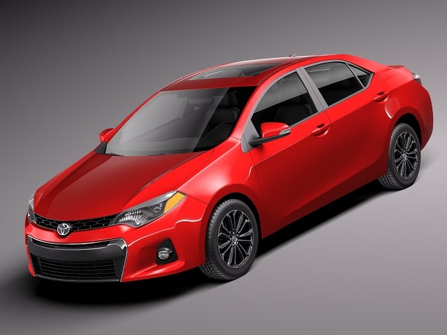 2014 usa toyota 3d model