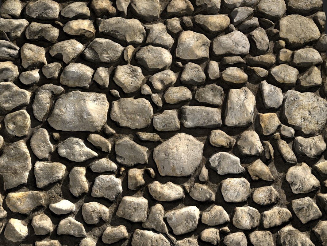 3d model tileable stone