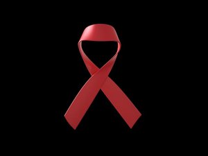 aids ribbon fbx
