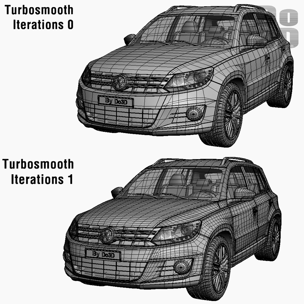 Volkswagen tiguan чертеж