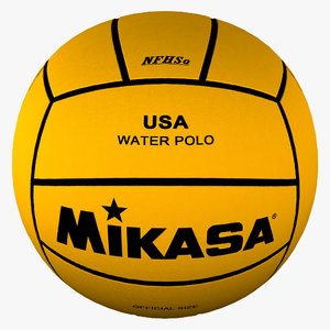 water polo ball 3d max