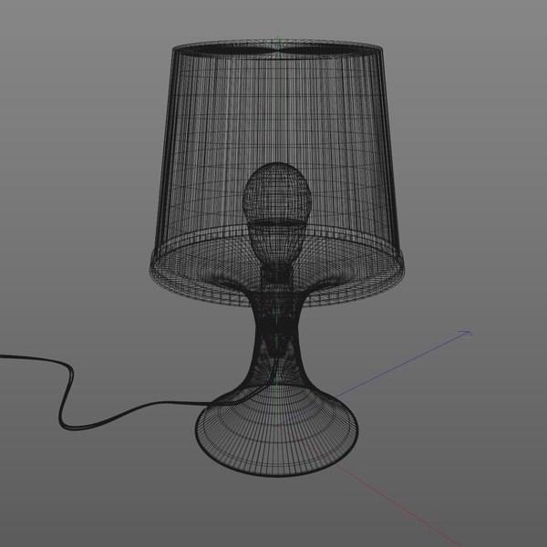 ikea lampan  lamp c4d