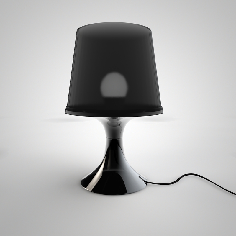 ikea lampan lamp c4d