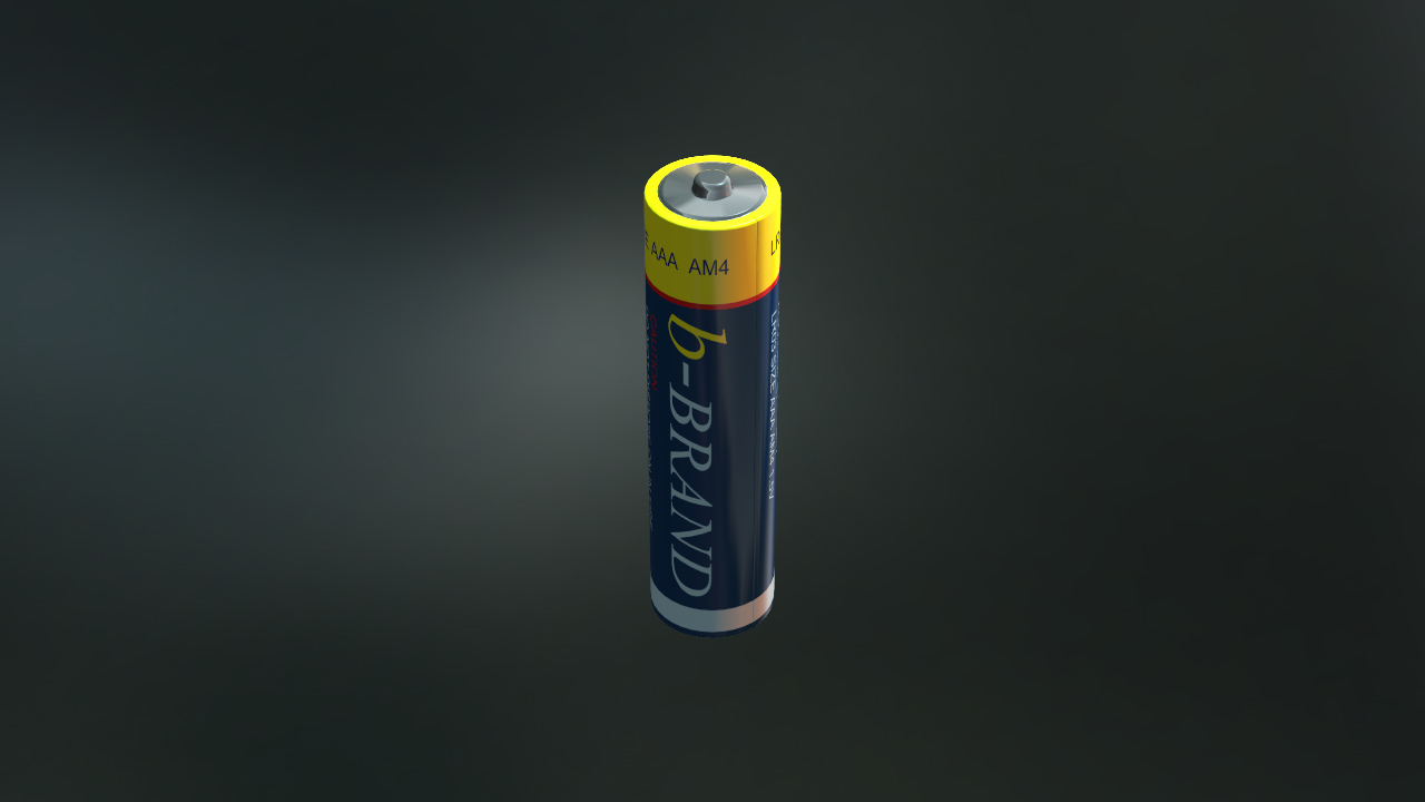 3ds max generic aaa battery