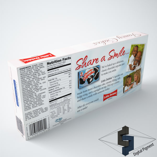 Modele 3d De Little Debbie Gateaux Fantaisie Turbosquid