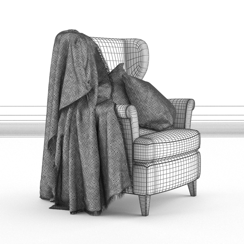 fbx armchair blanket