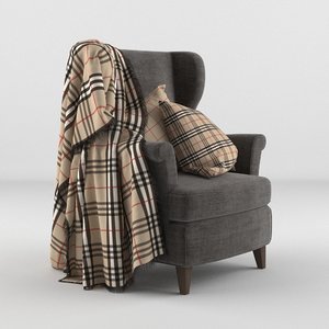 fbx armchair blanket